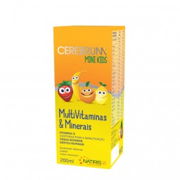 Cerebrum Mini Kids Multivitaminias & Minerais 200ml