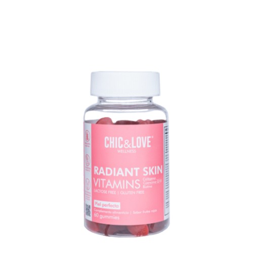 Chic & Love Vitaminas Pele Radiante 60 gomas