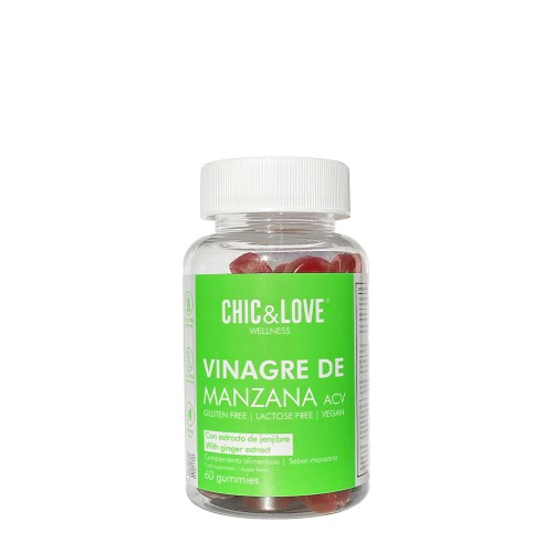 Chic & Love Vinagre de Maçã 60 gomas