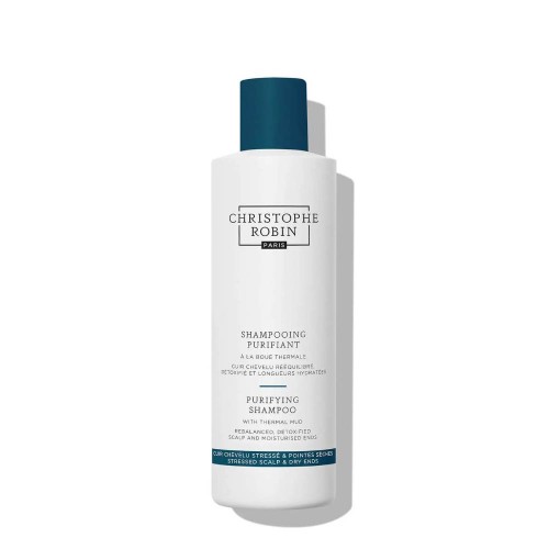 Christophe Robin Purifying Shampoo Whith Thermal Mud 250ml