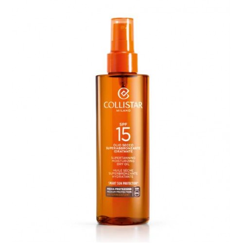Collistar Supertanning Moisturizing Dry Oil SPF15 200ml