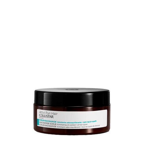 Collistar Attivi Puri Hair Esfoliante Niacinamida Controlo Oleosidade 250ml