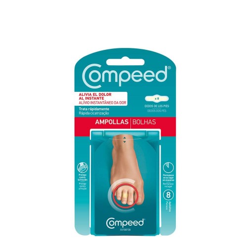 Compeed Bolhas Dedos dos Pés 8 pensos