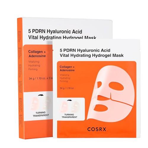 COSRX 5 PDRN Máscara de Hidrogel com Ácido Hialurónico 3 unidades