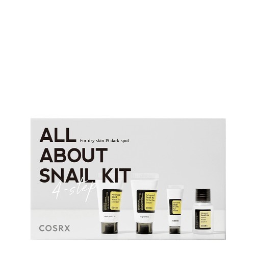 COSRX All About Snail Kit para Pele Seca e Antimanchas