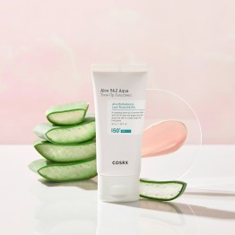 COSRX Aloe 54.2 Aqua Tone-Up Protetor Solar SPF50+ PA++++ 50ml