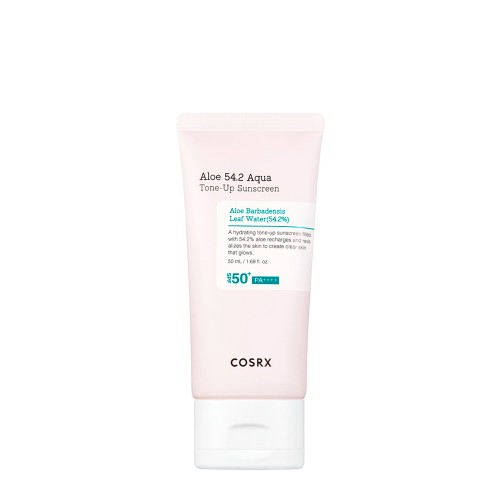 COSRX Aloe 54.2 Aqua Tone-Up Protetor Solar SPF50+ PA++++ 50ml