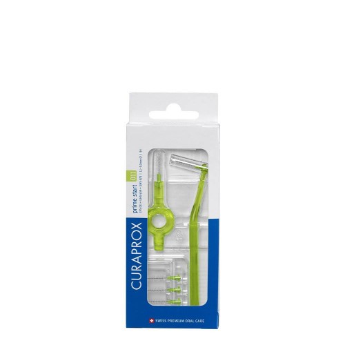 Curaprox Prime Start Escovilhões Interdentários com Cabo 011 Verde