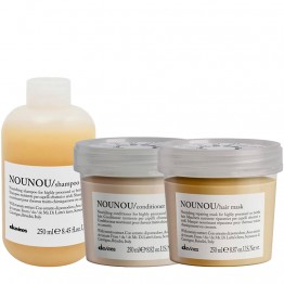 Davines Nounou Trio Cabelo Danificado