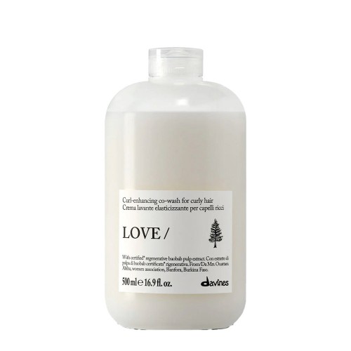 Davines Love Curl Co-Wash para Realçar os Caracóis 500ml