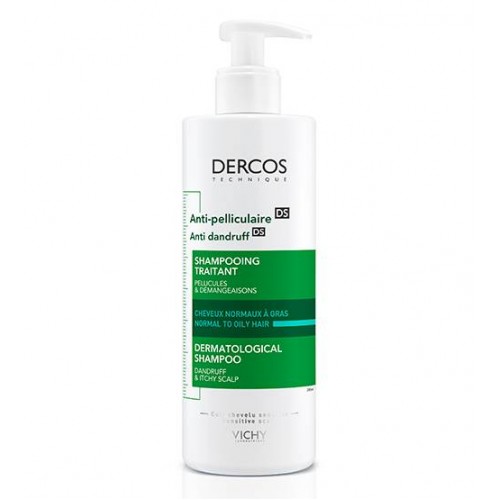 Vichy Dercos Shampoo Anticaspa Cabelos Normais a Oleosos 390ml