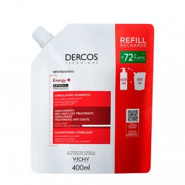 Vichy Dercos Shampoo Complemento Antiqueda Recarga 400ml
