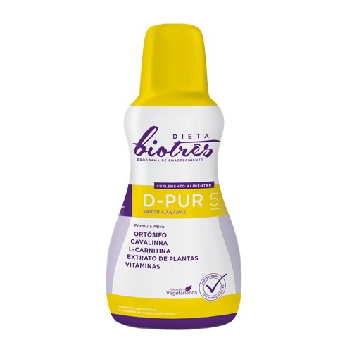 Dieta Biotrês D-Pur 5 Sabor Ananás 500ml