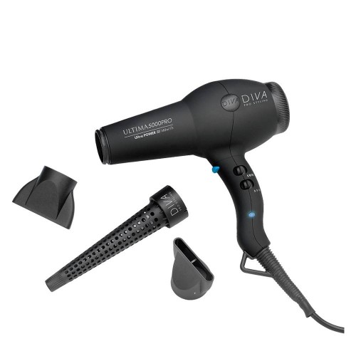 Diva Ultima 5000 Pro Secador Black 2300W