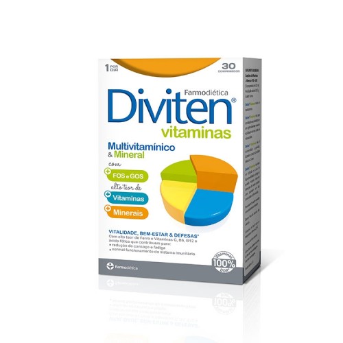Diviten Vitaminas 30 comprimidos
