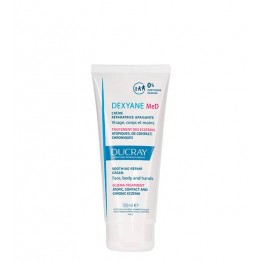 Ducray Creme reparador Dispositivo Médico Dexyane MeD, eczema do corpo e mãos 100 ml