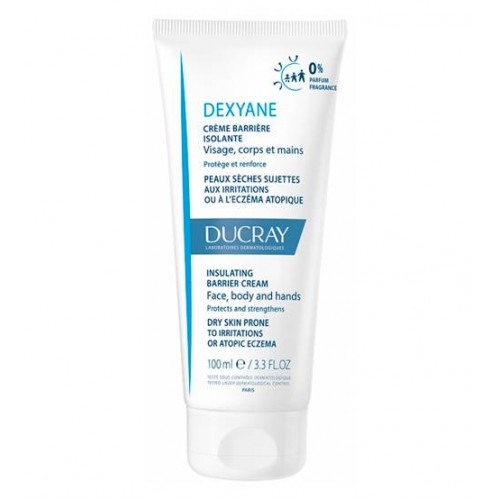 Ducray Creme barreira isolante DEXYANE, pele seca sujeita a irritações, agressões e eczema atópico 100 ml