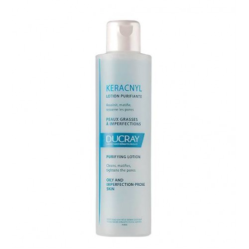 Ducray Loção Purificante Keracnyl, pele mista a oleosa com tendência a imperfeições 200 ml