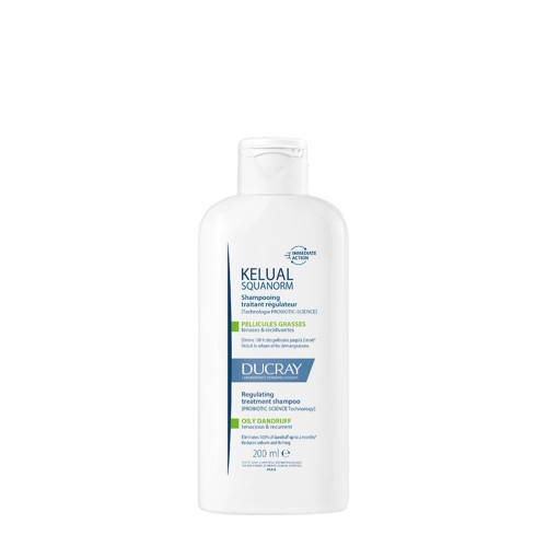 Ducray Kelual Squanorm Shampoo para Caspa Oleosa 200ml