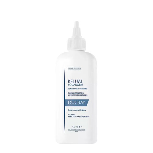 Ducray Loção Anticaspa com Zinco Squanorm, cuidado complementar dos estados de caspa 200 ml