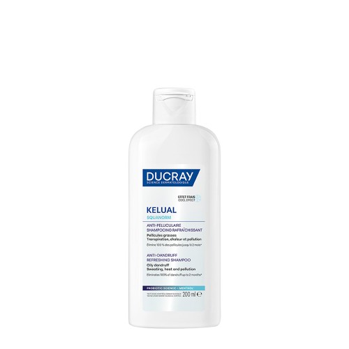 Ducray Kelual Squanorm Shampoo Anticaspa Refrescante 200ml