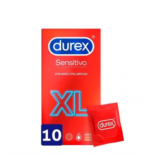Durex Sensitivo XL 10 Preservativos