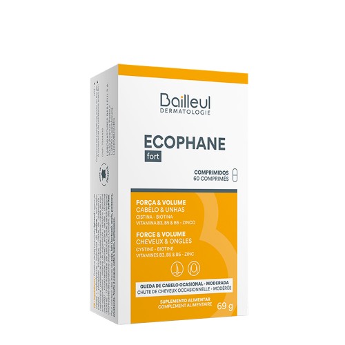 Ecophane Fort Força e Volume Cabelo e Unhas 60 comprimidos