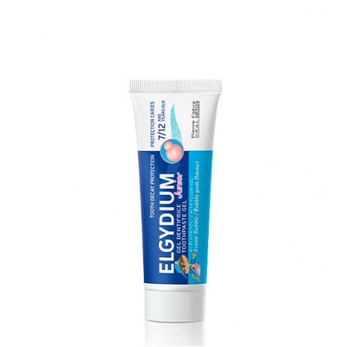 Elgydium Junior Gel Dentífrico Prevenção Cáries Criança Sabor Bubble 50ml