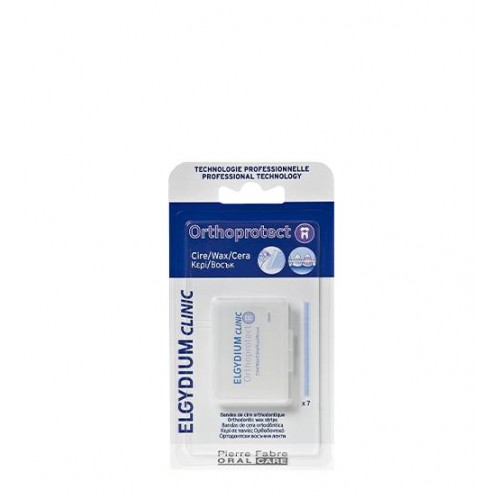 Elgydium Clinic Orthoprotect Cera Ortodôntica Protetora Aparelhos 7 unidades