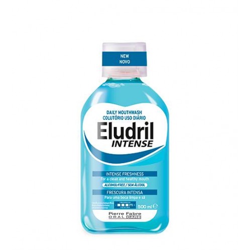 Eludril Intense Colutório Diário Frescura Duradoura 500ml