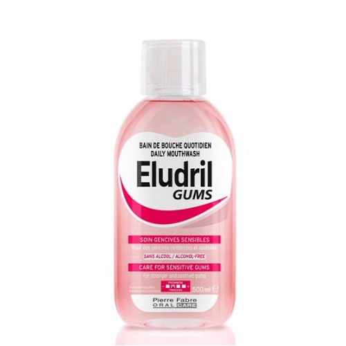 Eludril Gums Colutório Diário Gengivas Sensíveis 500ml