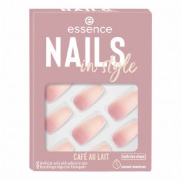 Essence Nails in Style Unhas Postiças 16 Café au Lait