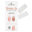 Essence French Manicure Stencils 60 unidades