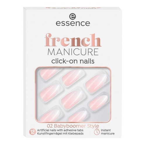 Essence French Manicure Unhas Postiças Click-On 02
