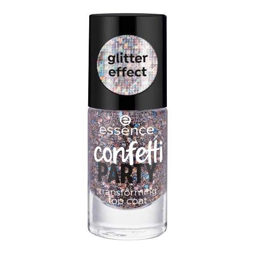Essence Confetti Party Top Coat Transformador