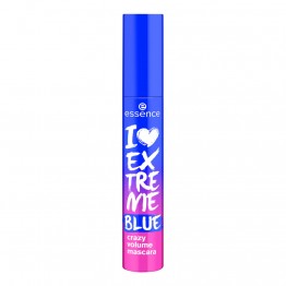 Essence I Love Extreme Blue Crazy Volume Máscara Azul