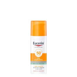 Eucerin Oil Control Creme-Gel Toque Seco SPF50+ 50ml