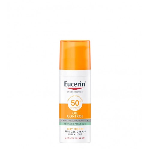 Eucerin Oil Control Creme-Gel Toque Seco SPF50+ 50ml
