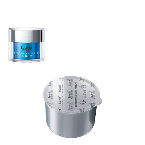Eucerin Hyaluron-Filler x3 Effect Creme Facial de Noite Refill 50ml