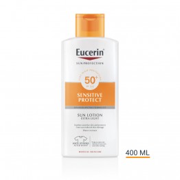 Eucerin Sensitive Protect Loção Solar Extra Light SPF50+ 400ml