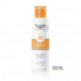Eucerin Sensitive Protect Aerosol Spray Transparente SPF50 200ml