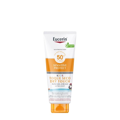 Eucerin Sun Kids Sensitive Protect Gel-Creme Toque Seco SPF50+ 200ml