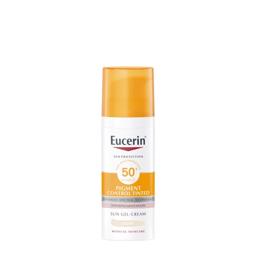 Eucerin Sun Pigment Control Tinted Gel-Creme Claro FPS50+ 50ml