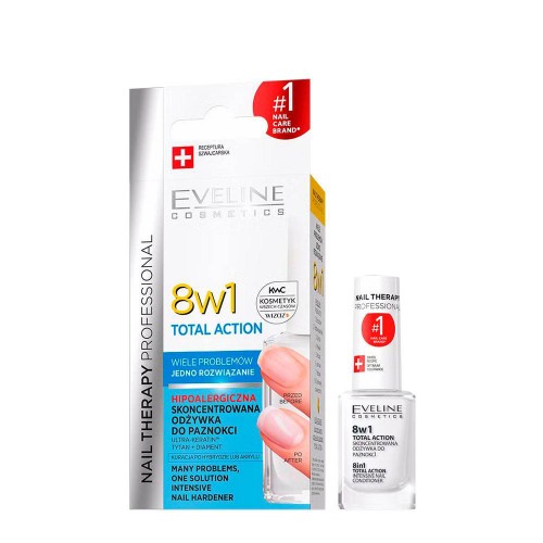 Eveline Nail Therapy Tratamento de Unhas 8 em 1