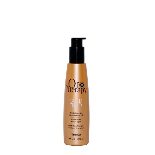 Fanola Oro Therapy Gold Leave-In Fluído Iluminador 200ml