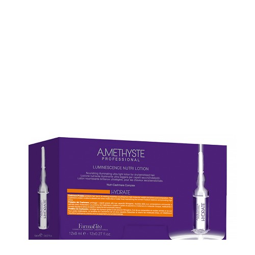 Farmavita Amethyste Hydrate Loção Nutritiva Iluminadora 12x8ml