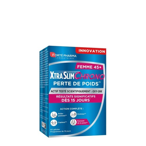 Forté Pharma XtraSlim Chrono Mulher 45+ 60 cápsulas