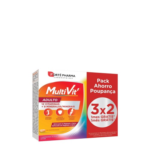 Forté Pharma Energy MultiVit Adulto 84 comprimidos