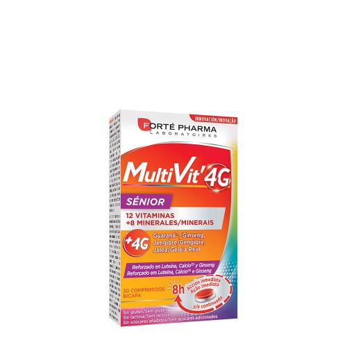 Forté Pharma Multivit 4G Sénior 30 comprimidos