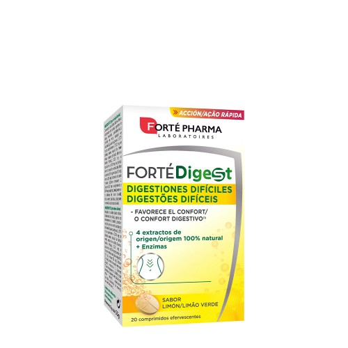 Forté Pharma Forté Digest Digestões Difíceis Limão 20 comprimidos